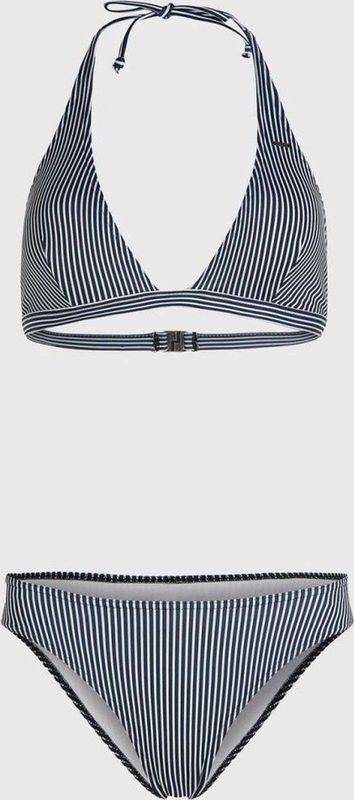 O'Neill voorgevormde halter bikini Maria Cruz zwart/wit