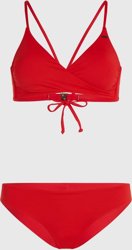 O'Neill Bralette Bikini Baay Maoi Rood - Voorgevormde Top en Broekje