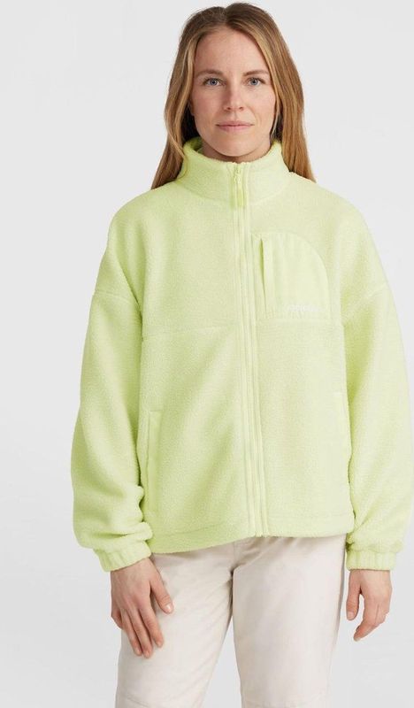O'neill - High Pile Fleece - Geel - Met Volledige Rits