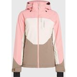 O'Neill - Carbonite - Ski Jas - Genuine Pink Colour Block - 55% Gerecycled Polyester, 45% Polyester
