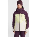 O'Neill - Women Carbonite - Ski Jas - Aubergine - Kleurblok - Waterdicht