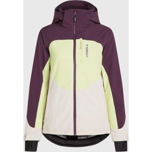 O'Neill - Women Carbonite - Ski Jas - Aubergine - Kleurblok - Waterdicht