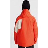 O'Neill - Men Hammer Block - Ski Jas - Paprika Flame - Gerecycled Polyester