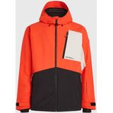 O'Neill - Men Hammer Block - Ski Jas - Paprika Flame - Gerecycled Polyester