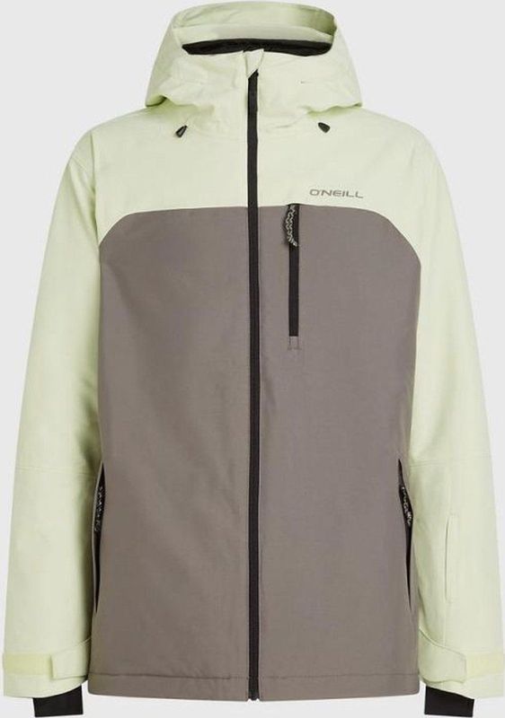 O'Neill - Hammer Plus - Ski Jas - Flint Stone Colour Block - 10K Waterdicht
