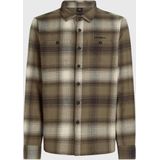 O'Neill - Flannel Check Overhemd - Bruin Ruit - 100% Katoen