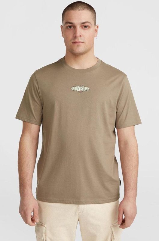 O´neill - Back Print - T-shirt - Katoen - Regular-fit met Rugopdruk