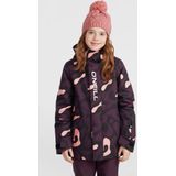 O'Neill Ski-Jack Donkerpaars/Zwart/Roze