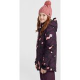 O'Neill Ski-Jack Donkerpaars/Zwart/Roze