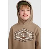 O'Neill Front Print Hoodie  - Jongens - Bruin - Maat: 152