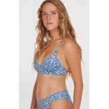O'Neill Beugelbikini Baay Blauw-Geel - Voorgevormde Bikinitop