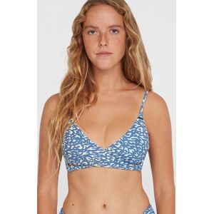 O'Neill Beugelbikini Baay Blauw-Geel - Voorgevormde Bikinitop