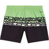 O'Neill Cali 14 Zwemshort Jongens - Zwart - Groen - Wit