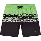 O'Neill Cali 14 Zwemshort Jongens - Zwart - Groen - Wit