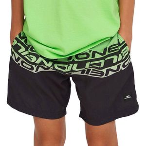 O'Neill - O'Neill Cali Stripe 14' Badehose Kinder green upside down
