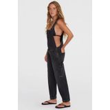 O'Neill - Essentials Twill Dungaree - Dames - Zwart - 100% Katoen