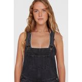 O'Neill - Essentials Twill Dungaree - Dames - Zwart - 100% Katoen