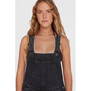 O'Neill - Essentials Twill Dungaree - Dames - Zwart - 100% Katoen