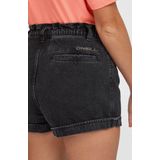 O'Neill Shorts - Tasia Paperbag - Slim Fit - Acid-Washed Denim