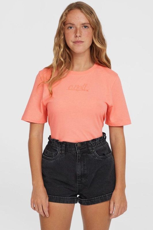 O'Neill Shorts - Tasia Paperbag - Slim Fit - Acid-Washed Denim