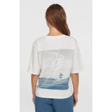 ONeill - Summer Musthaves Back Print - T-shirt - Wit - Dames