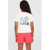 O'Neill Graphic T-shirt - Meisjes - Wit - Katoen