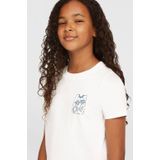 O'Neill Graphic T-shirt - Meisjes - Wit - Katoen