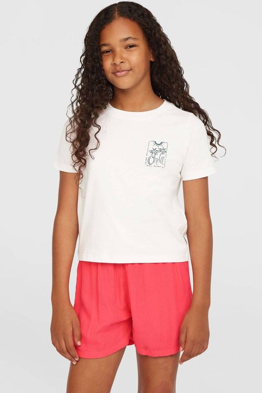 O'Neill Graphic T-shirt - Meisjes - Wit - Katoen