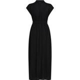 Lori - Blousejurk - Effen - Viscose - Kwartmouw - Lang/maxi