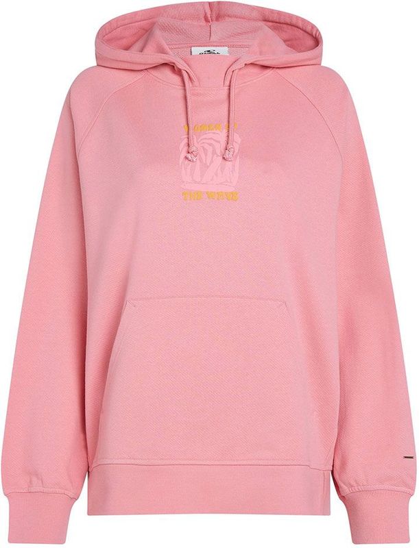 Women of the Wave - Hoodie - Oversized - Katoen - Zwart