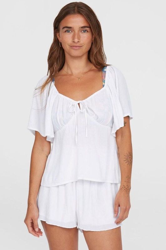 O´neill - Hughes - T-shirt - Zwart - 100% Viscose