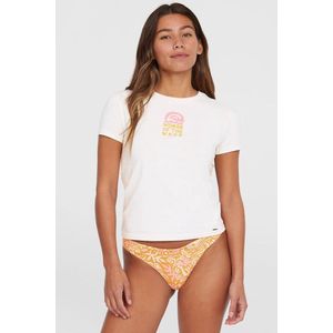 O'Neill - Women Of The Wave - T-shirt - Beige - Katoen