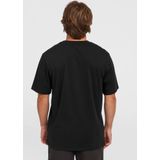 O´neill - Front Graphic T-shirt - Zwart - 100% Katoen