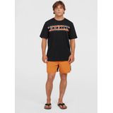 O´neill - Front Graphic T-shirt - Zwart - 100% Katoen