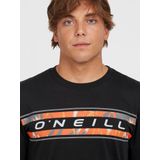 O´neill - Front Graphic T-shirt - Zwart - 100% Katoen