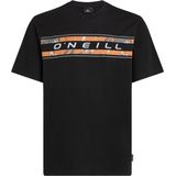 O´neill - Front Graphic T-shirt - Zwart - 100% Katoen