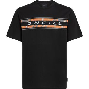 O´neill - Front Graphic T-shirt - Zwart - 100% Katoen