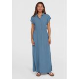 O'Neill Lori Maxi Shirt Dress  - Dames - Blauw - Maat: S
