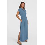 O'Neill Lori Maxi Shirt Dress  - Dames - Blauw - Maat: S