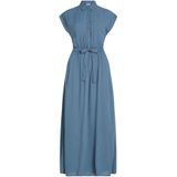 O'Neill Lori Maxi Shirt Dress  - Dames - Blauw - Maat: S