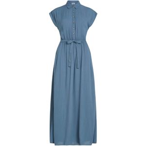 O'Neill Lori Maxi Shirt Dress  - Dames - Blauw - Maat: S