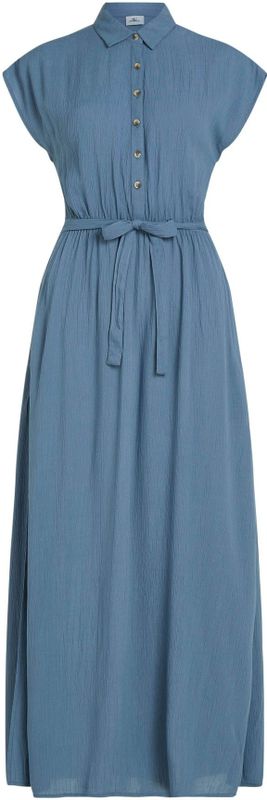 O'Neill Lori Maxi Shirt Dress  - Dames - Blauw - Maat: S