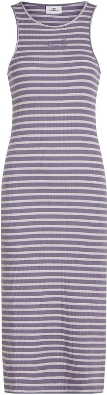 O'NEILL - Gebreide Jurk - Lila Gemêleerd - 3/4 Lengte - Slanke Pasvorm