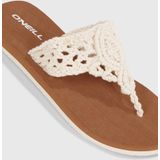 O'Neill Teenslippers - Ditsy Crochet - Kleur: Snow White