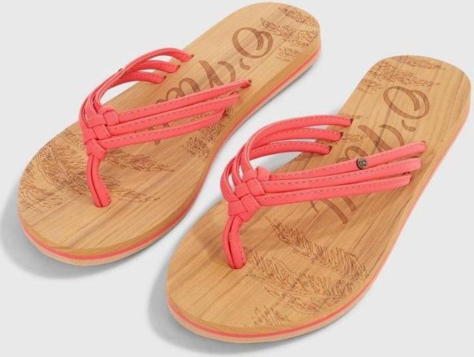 O'Neill Ditsy - Teenslippers - Roze - Rubber - Gevlochten Bandjes