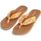 O'Neill - DITSY SUN SANDALS - Teenslippers - Oranje Abstract Wave - Synthetisch