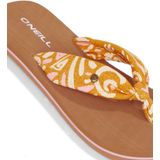O'Neill - DITSY SUN SANDALS - Teenslippers - Oranje Abstract Wave - Synthetisch