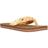 O'Neill - DITSY SUN SANDALS - Teenslippers - Oranje Abstract Wave - Synthetisch