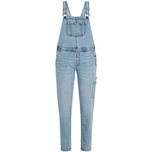O'Neill - Essentials Twill Dungaree - Dames - Blauw - Katoen