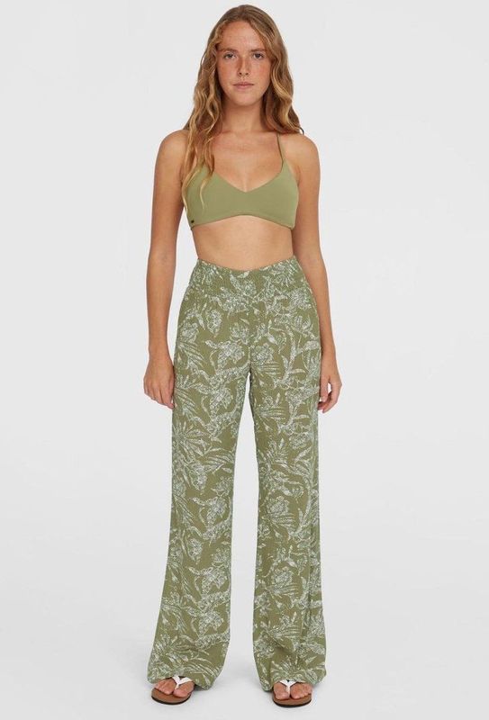 O´neill - Johnny Smocked - Broek - Groen - 100% Livaeco Viscose